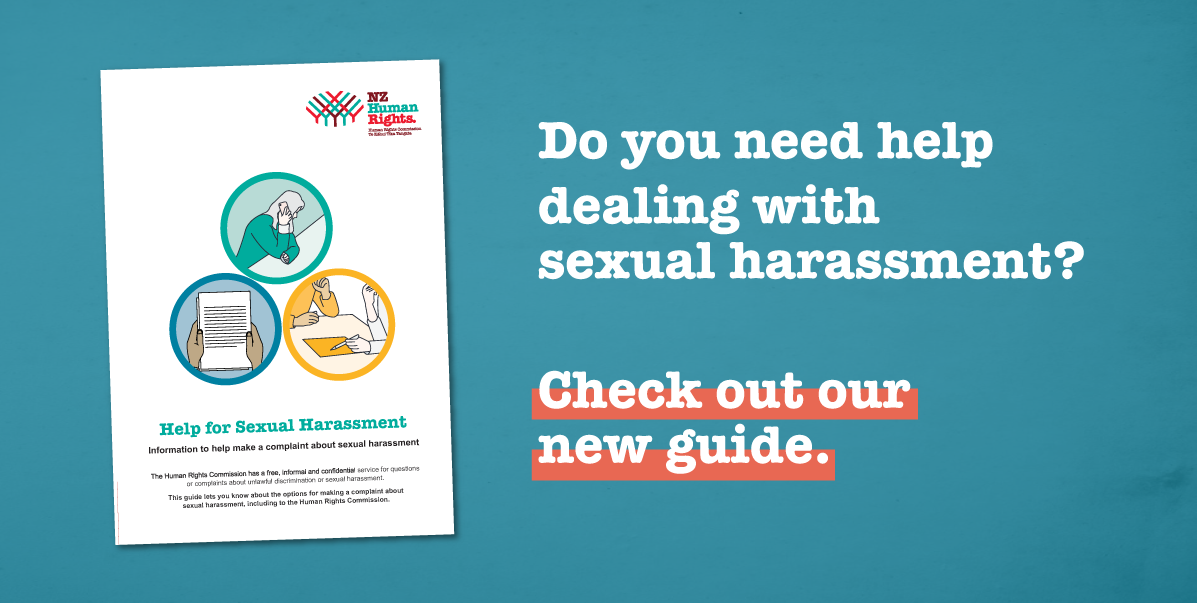 New guide for making a complaint about sexual harassment released